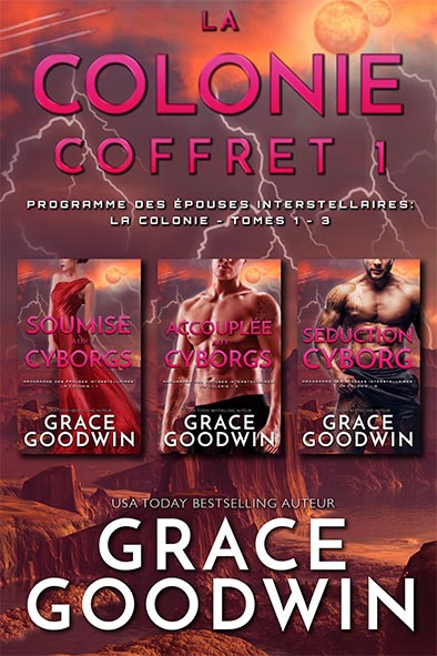 couverture de livre pour La Colonie Coffret Tomes 1 - 3 par Grace Goodwin