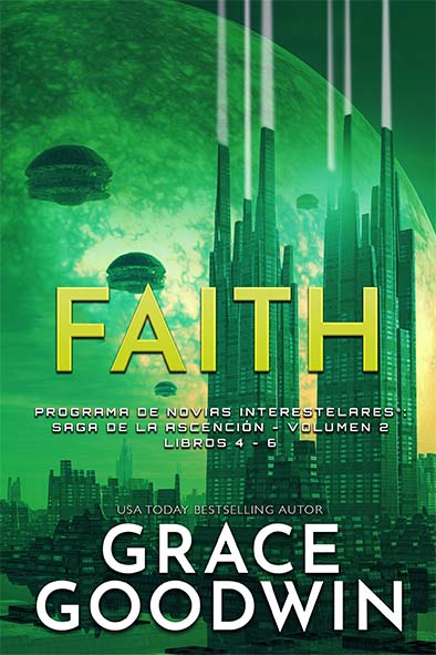 tapa del libro para Faith: Saga de la ascensión - Volumen 2 por Grace Goodwin