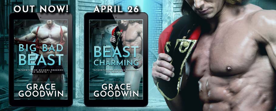 banner graphic for Big Bad Beast and Beast Charming by Grace Goodwin