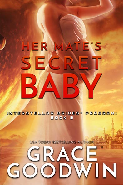 book cover for Her Mate's Secret Baby by Grace Goodwin