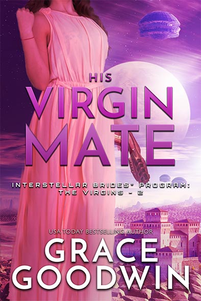 book cover for His Virgin Mate by Grace Goodwin