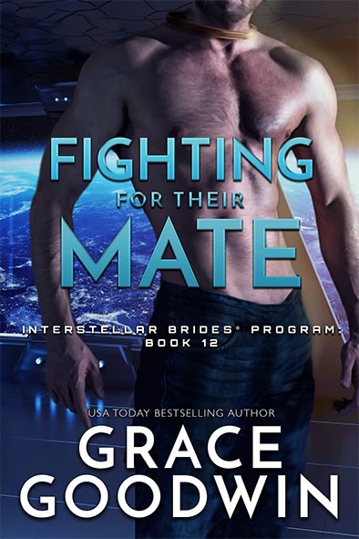 book cover for Fighting For Their Mate by Grace Goodwin