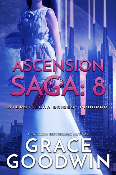 book cover for Ascension Saga Book 8 by Grace Goodwin