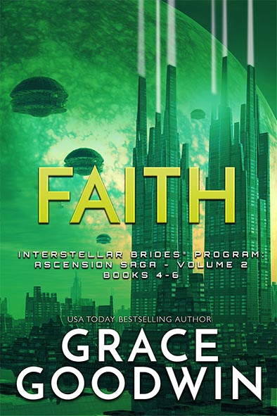 book cover for Faith - Ascension Saga - Volume 2 by Grace Goodwin