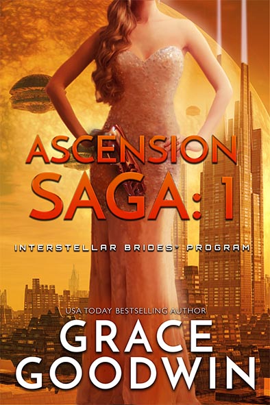 book cover for Ascension Saga Book 1 by Grace Goodwin