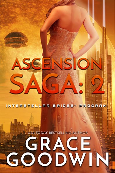 book cover for the Ascension Saga Book 2 by Grace Goodwin