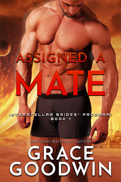 new book cover for Assigned A Mate by Grace Goodwin