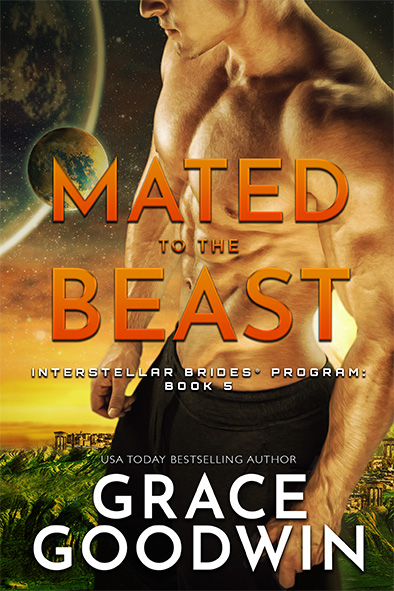 book cover for Mated to the Beast by Grace Goodwin
