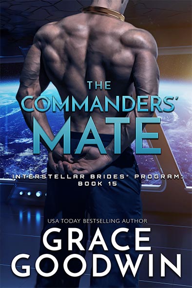 book cover for The Commanders' Mate by Grace Goodwin