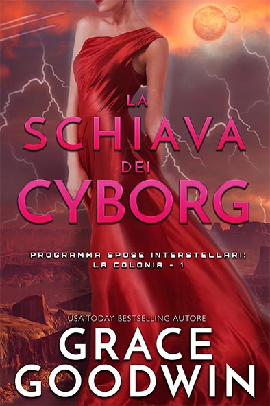 copertina per La schiava dei cyborg da Grace Goodwin