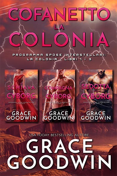 copertina per Cofanetto La Colonia Libra 1-3 da Grace Goodwin