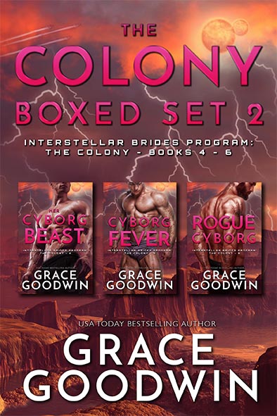 book cover for The Colony - Boxed Set 2 Books 4 - 6 by Grace Goodwin