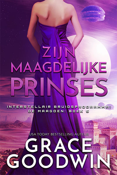 boekomslag voor Zijn Maagdelijke Prinses door Grace Goodwin
