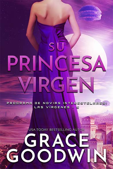 tapa del libro para Su princesa virgen por Grace Goodwin