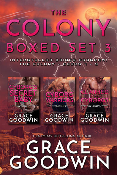 book cover for The Colony Boxed Set 3 - Books 7-9 by Grace Goodwin