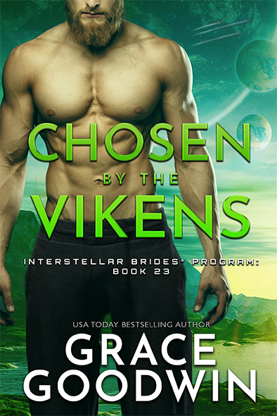 book cover for Chosen by the Vikens by Grace Goodwin