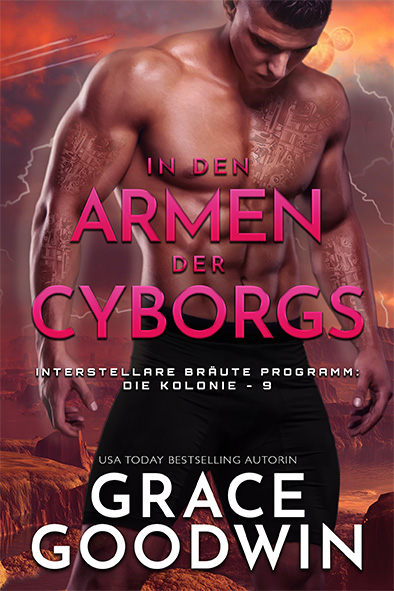 Buchdeckel für In den Armen der Cyborgs von Grace Goodwin