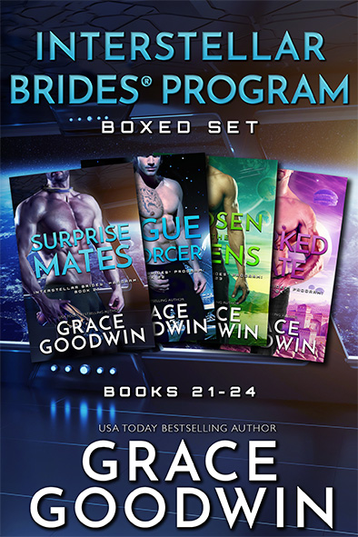 book cover for Interstellar Brides® Program Boxed Set – Books 21-24 by Grace Goodwin