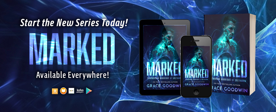New Release: MARKED - Stormbound Warriors of Soltharra by Grace Goodwin